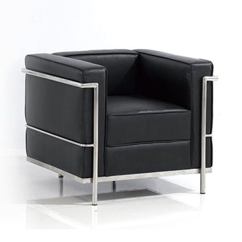 Le-Corbusier-LC2-Chair-black-f5