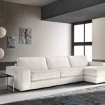mone corner sofa in white