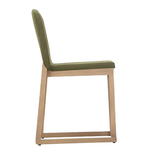 side of chair