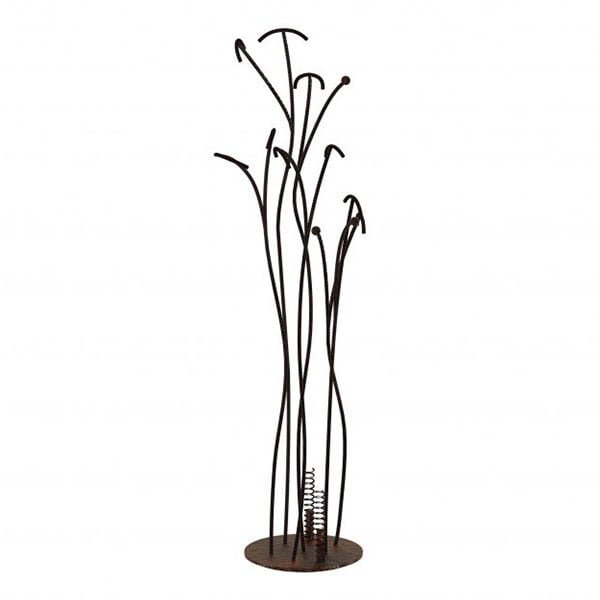 irony tree clothes stand front