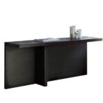 atrium console κονσόλα/μπουφές σε μαύρο