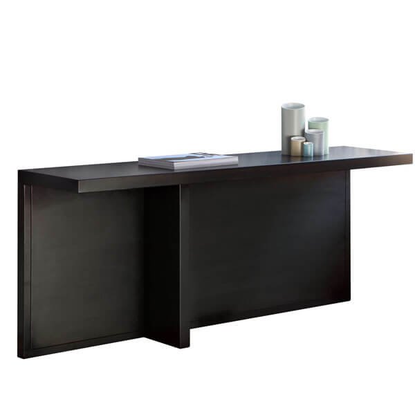 atrium console κονσόλα/μπουφές σε μαύρο