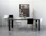 black and white bianca chair