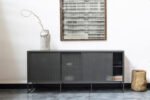 isotta sideboard μαύρος μπουφές