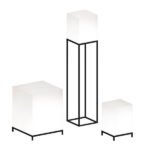 starcube lamp φωτιστικό δαπέδου σε τρία διαφορετικά ύψη