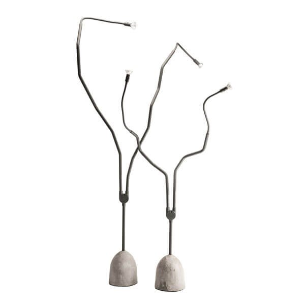 tree light φωτιστικό δαπέδου απο τσιμέντο