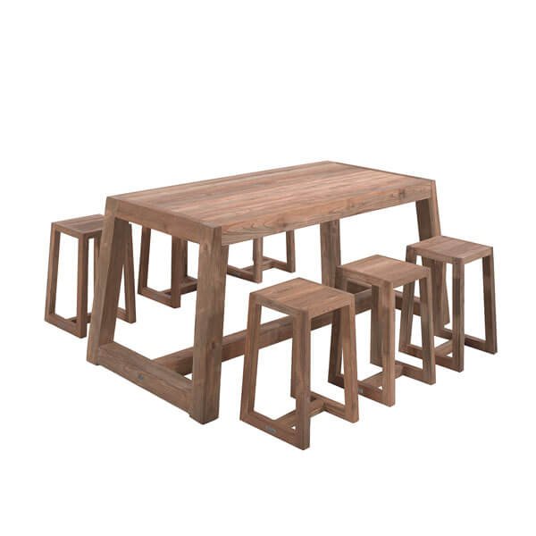 hermosa set high bar table