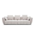 eros καναπές σε λεύκο ύφασμα