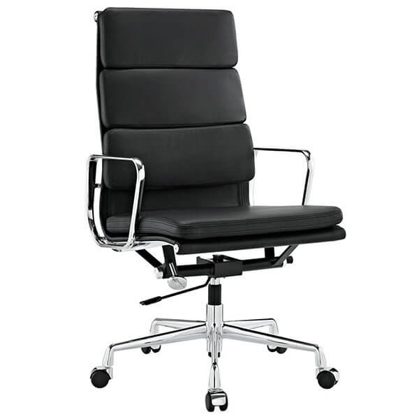 Eames EA219 Καρέκλα Γραφείου Γνήσιο Δέρμα